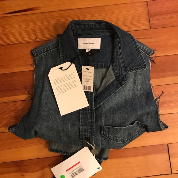 Current/Elliott Distressed Mini - Picture 4 of 8